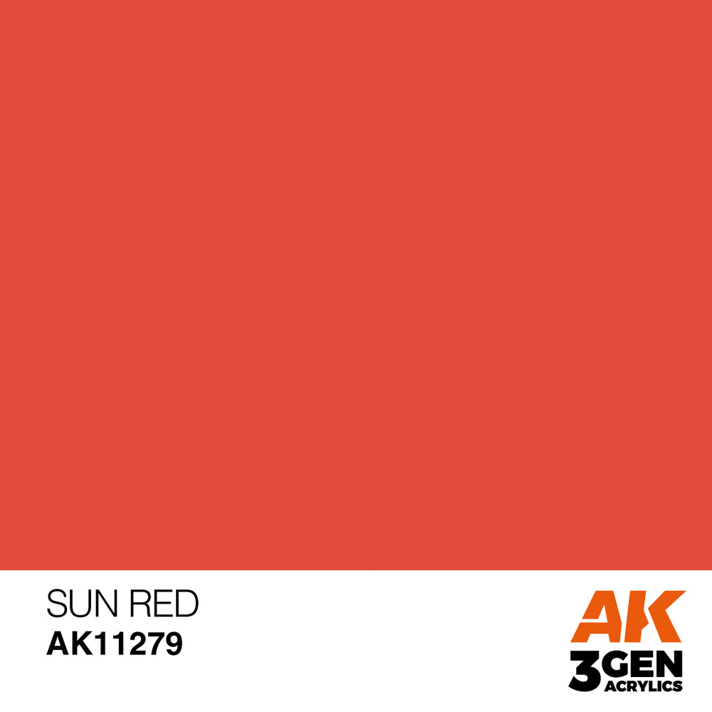 3rd Gen Color Punch - Sun Red