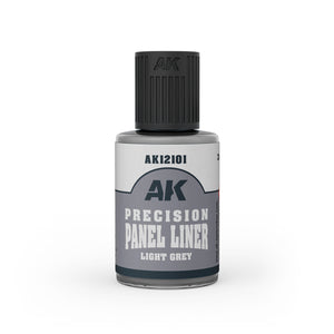 AK-Interactive: Paneliner - Light Grey (30ml)