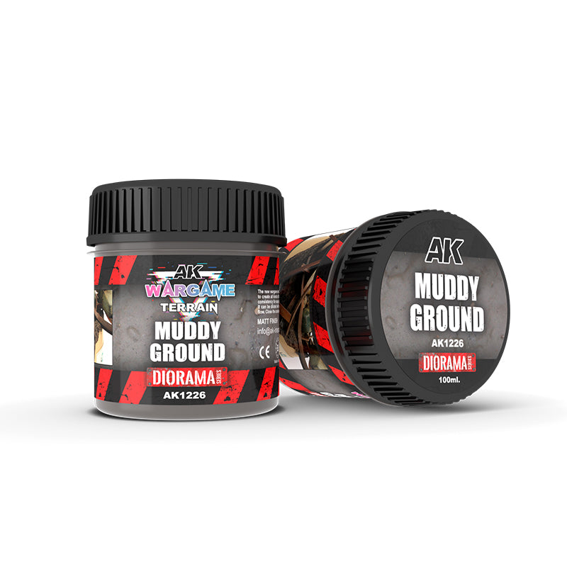 AK-Interactive: Battle Ground Terrains - Muddy Ground (100ml)