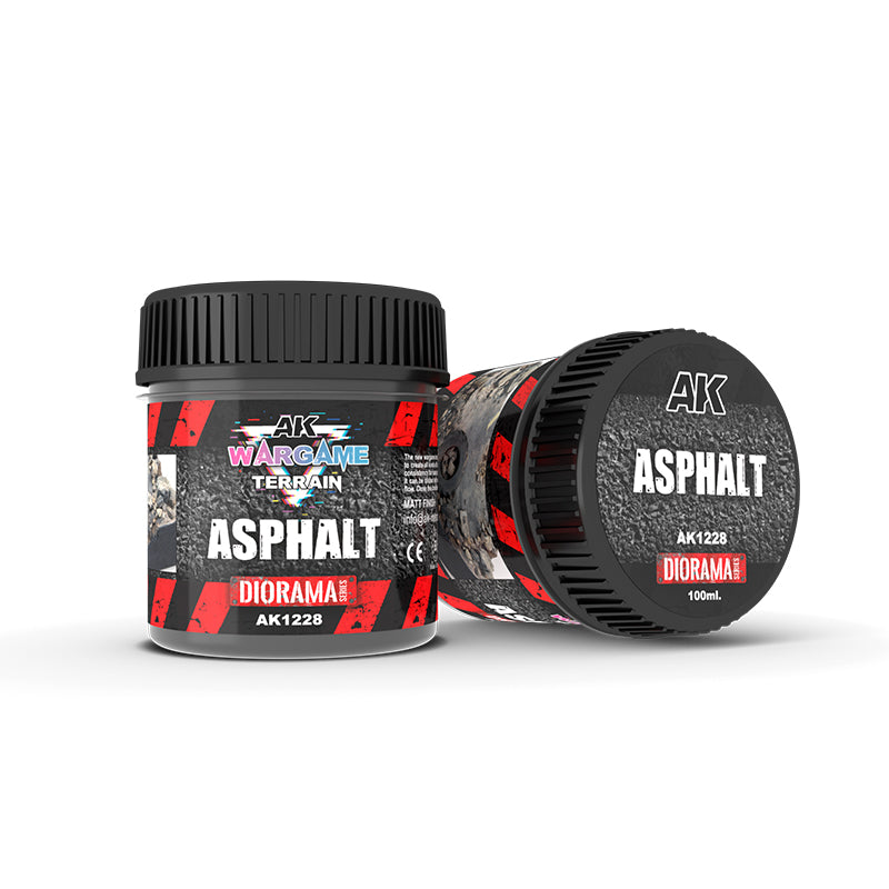 AK-Interactive: Battle Ground Terrains - Asphalt (100ml)