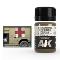 AK-Interactive: (Weathering) US Vehicles Streaking Effects