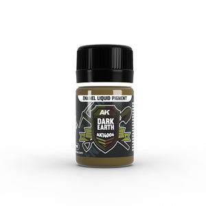 AK-Interactive: Liquid Pigment - Dark Earth - Enamel (35ml)