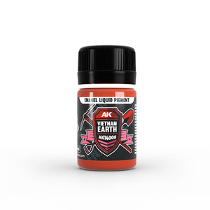 AK-Interactive: Liquid Pigment - Vietnam Earth - Enamel (35ml)