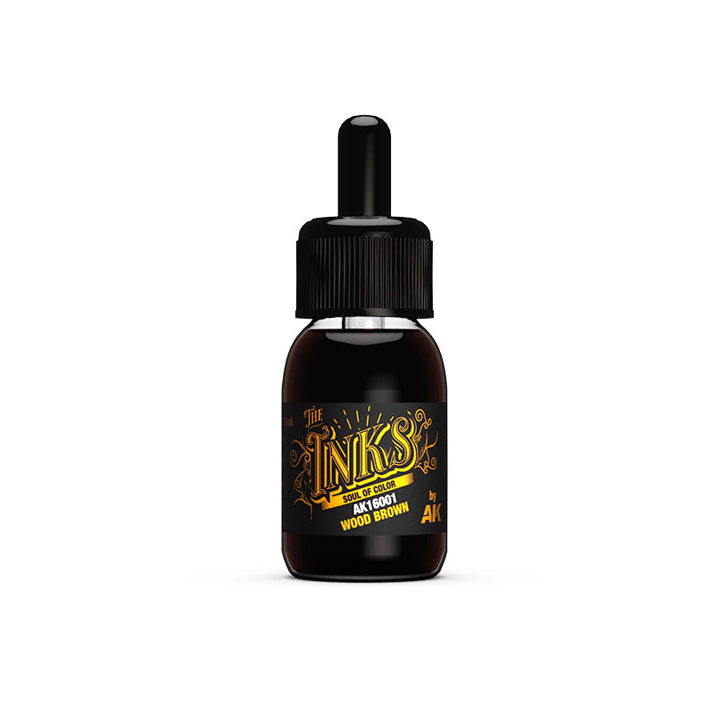 AK-Interactive: Inks - Wood Brown (30 ml)