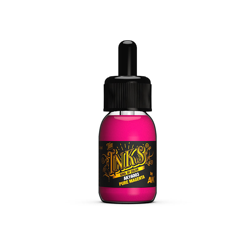 AK-Interactive: Inks - Pure Magenta (30 ml)