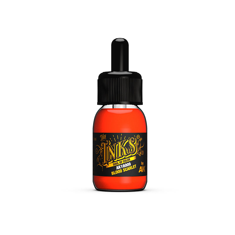 AK-Interactive: Inks - Blood Scarlet (30 ml)