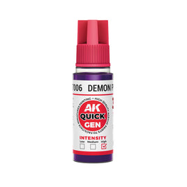 AK-Interactive: Quick Gen Acrylic Contrast - DEMON PURPLE 18 ml