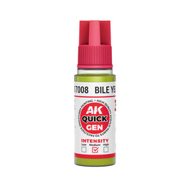 AK-Interactive: Quick Gen Acrylic Contrast - BILE YELLOW 18 ml