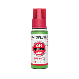 AK-Interactive: Quick Gen Acrylic Contrast - SPECTRAL GREEN 18 ml