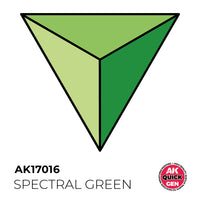 AK-Interactive: Quick Gen Acrylic Contrast - SPECTRAL GREEN 18 ml
