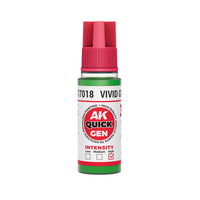 AK-Interactive: Quick Gen Acrylic Contrast - VIVID GREEN 18 ml
