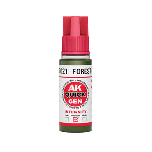 AK-Interactive: Quick Gen Acrylic Contrast - FOREST GREEN 18 ml