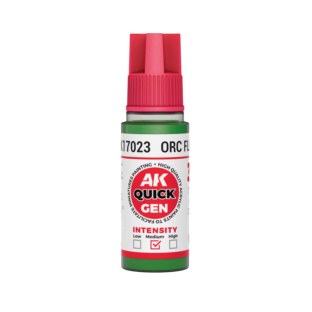 AK-Interactive: Quick Gen Acrylic Contrast - ORC FLESH 18 ml