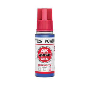 AK-Interactive: Quick Gen Acrylic Contrast - POWER BLUE 18 ml