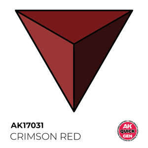 AK-Interactive: Quick Gen Acrylic Contrast - CRIMSON RED 18ml