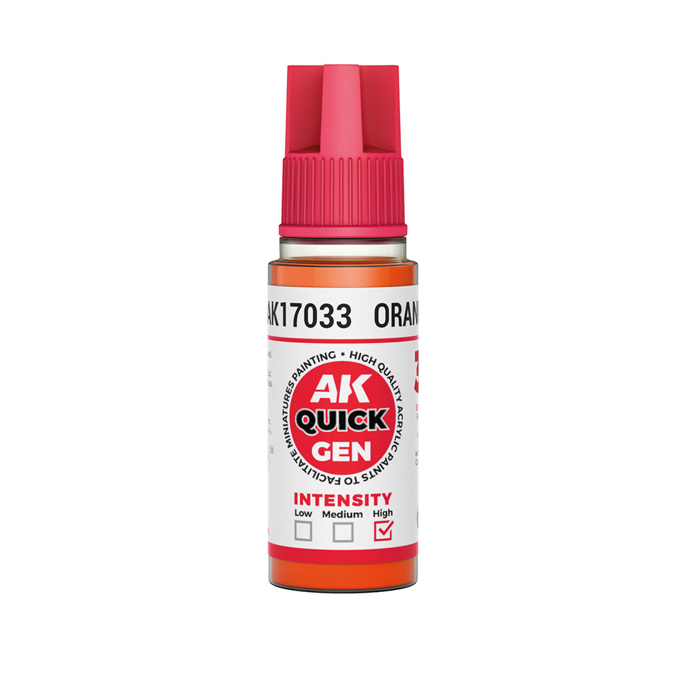 AK-Interactive: Quick Gen Acrylic Contrast - ORANGE 18ml