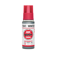 AK-Interactive: Quick Gen Acrylic Contrast - WINTER GREY 18ml
