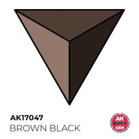 AK-Interactive: Quick Gen Acrylic Contrast - BROWN BLACK 18ml
