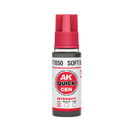 AK-Interactive: Quick Gen Acrylic Contrast - SOFT BLACK 18ml