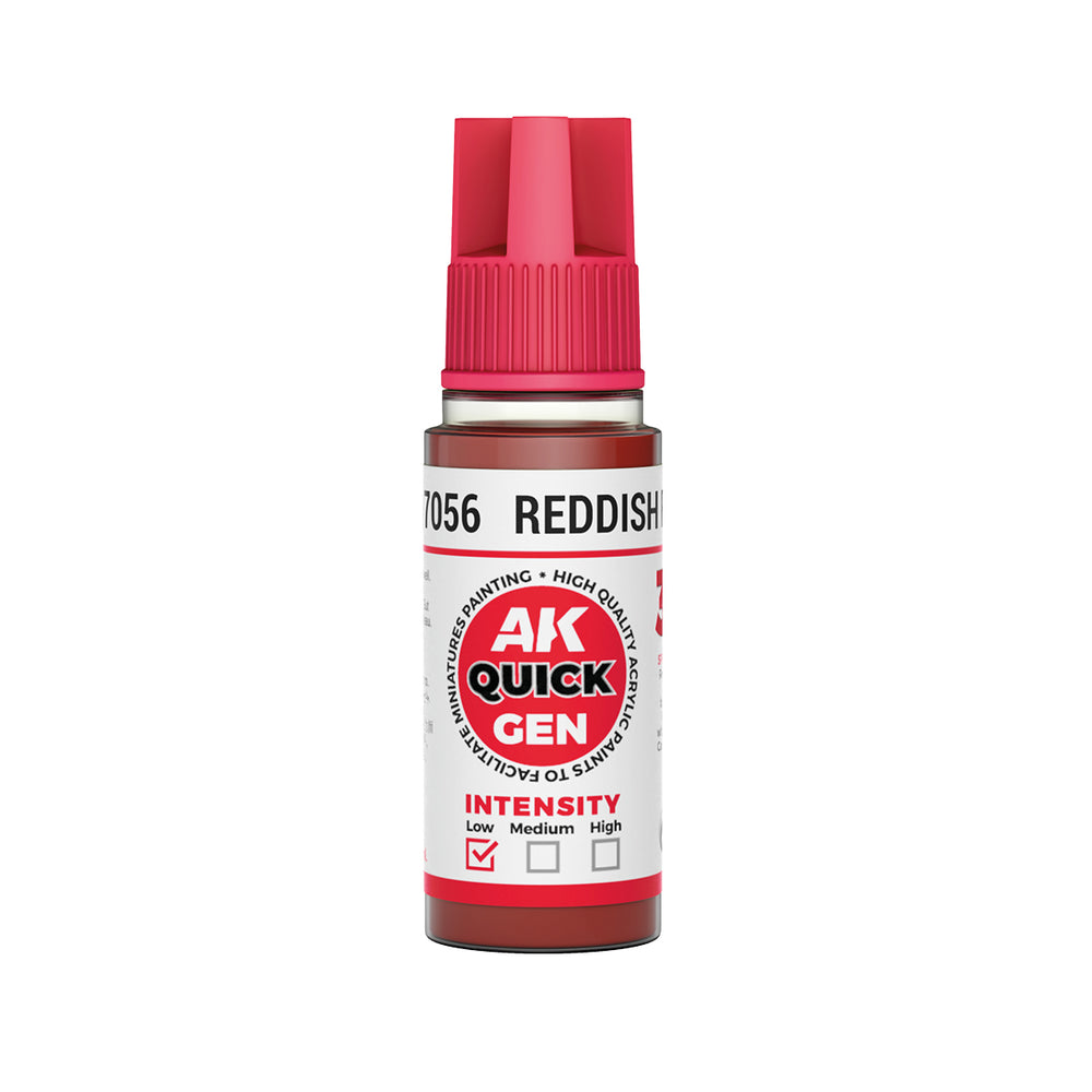 AK-Interactive: Quick Gen Acrylic Contrast - REDDISH FLESH 18ml