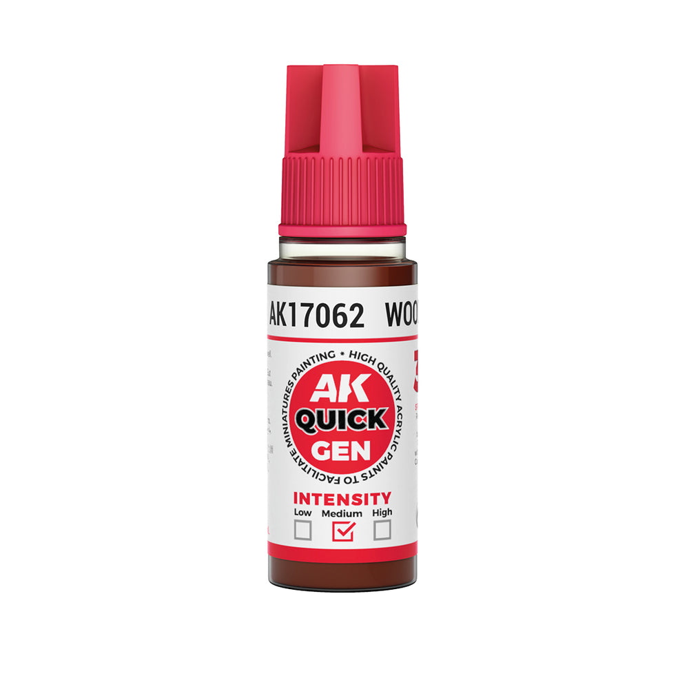AK-Interactive: Quick Gen Acrylic Contrast - WOOD 18ml