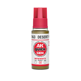 AK-Interactive: Quick Gen Acrylic Contrast - DESERT YELLOW 18ml
