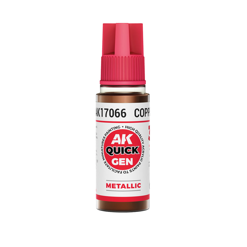 AK-Interactive: Quick Gen Acrylic Contrast - GOLD 18ml