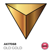 AK-Interactive: Quick Gen Acrylic Contrast - OLD GOLD 18ml