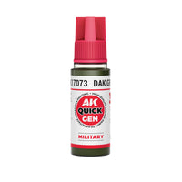 AK-Interactive: Quick Gen Acrylic Contrast - DARK GREEN 18ml
