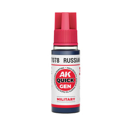 AK-Interactive: Quick Gen Acrylic Contrast - RUSSIAN BLUE 18ml