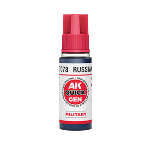 AK-Interactive: Quick Gen Acrylic Contrast - RUSSIAN BLUE 18ml