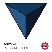 AK-Interactive: Quick Gen Acrylic Contrast - RUSSIAN BLUE 18ml
