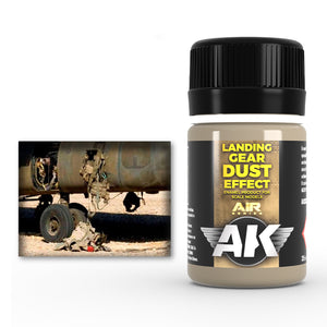 AK-Interactive: (Weathering) Landing Gear Dust Effect