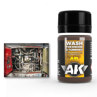 AK-Interactive: (Weathering) Aircraft Engine Wash