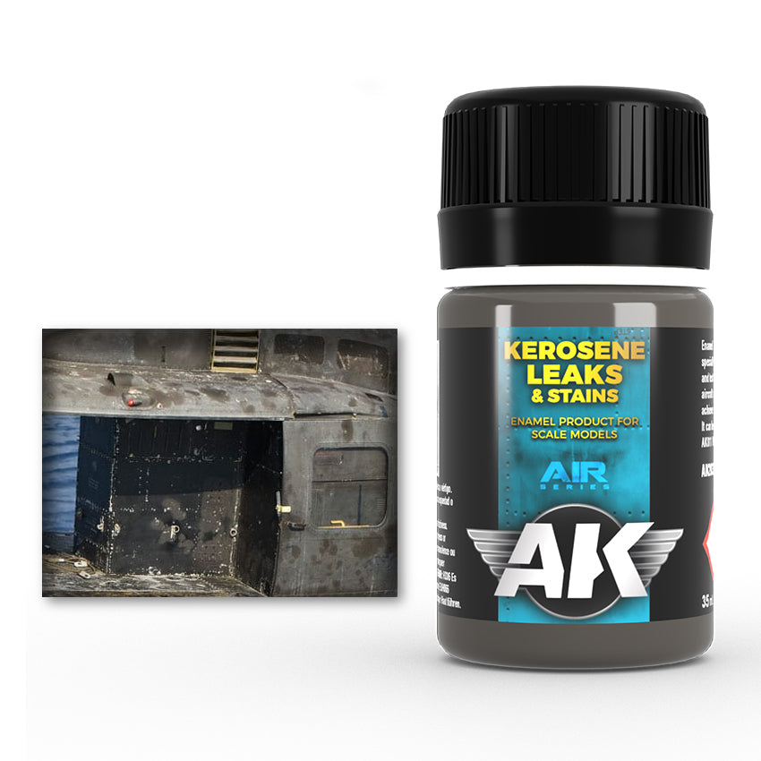 AK-Interactive: (Weathering) Kerosene Leaks and Stains