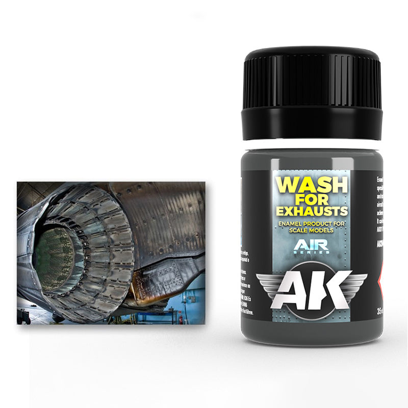 AK-Interactive: (Weathering) Wash For Exhaust
