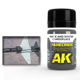 AK-Interactive: Paneliner - White and Winter Camouflage