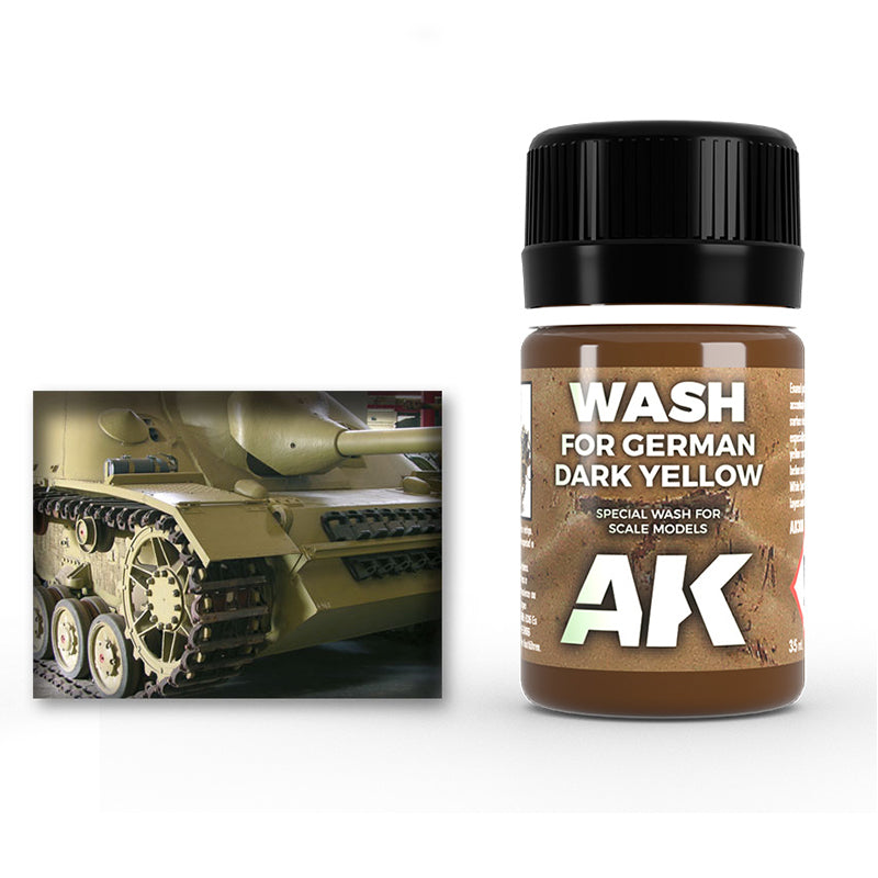 AK-Interactive: (Weathering) Dark Yellow Wash