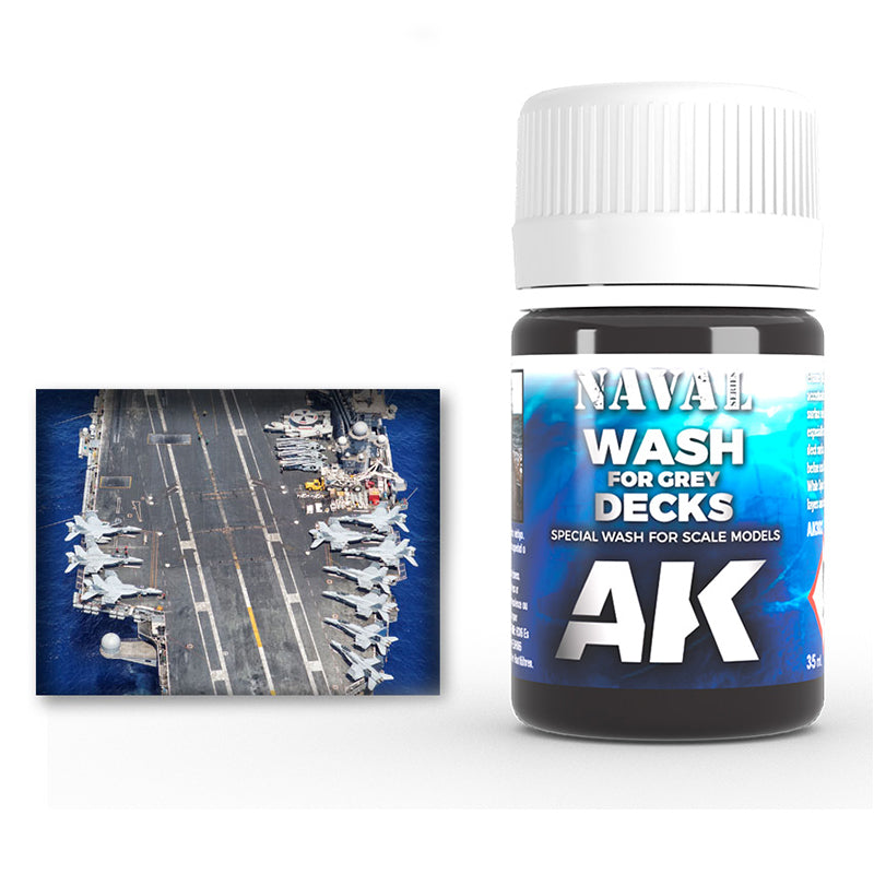 AK-Interactive: (Weathering) Wash for Grey Decks
