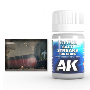 AK-Interactive: (Weathering) Salt Streaks for Ships
