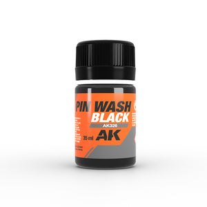 AK-Interactive: (Pin Wash) Black