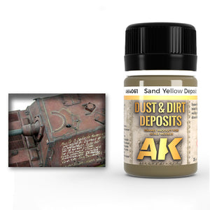 AK-Interactive: (Weathering) Sand Yellow Deposit