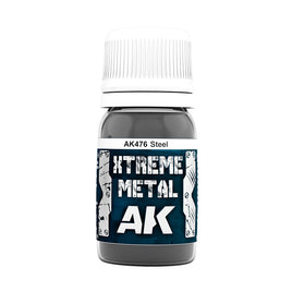 AK-Interactive: Xtreme Metal Steel (30 ml)