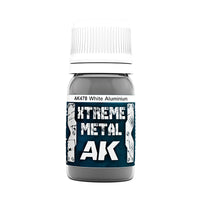 AK-Interactive: Xtreme Metal White Aluminum (30 ml)