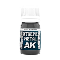 AK-Interactive: Xtreme Metal Burnt Metal (30 ml)