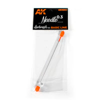 AK-Interactive: 0.3 Needle Airbrush Basic Line 0.3