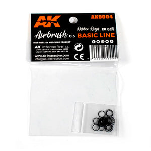 AK-Interactive: Rubber Rings for AK Airbrush (20)