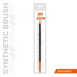 AK-Interactive: AK SYNTHETIC BRUSH – FLAT 4