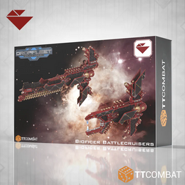 Dropfleet Commander: Bioficers Battlecruisers (Plastic)