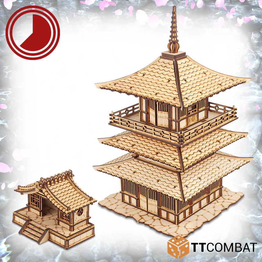 28mm Terrain: Eastern Empire - Inorinotō Pagoda